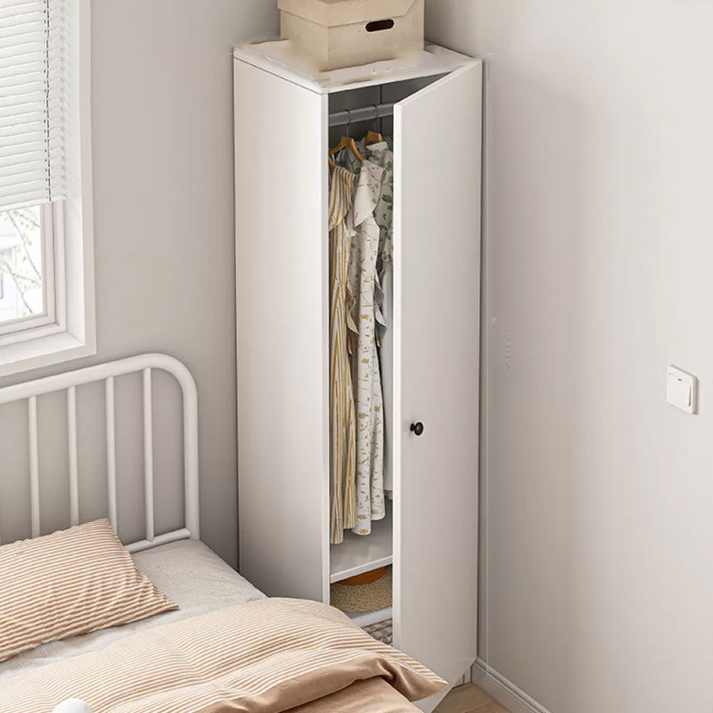 Contemporary Freestanding Home Wardrobe Closet Engineered Wood Wardrobe Armoire