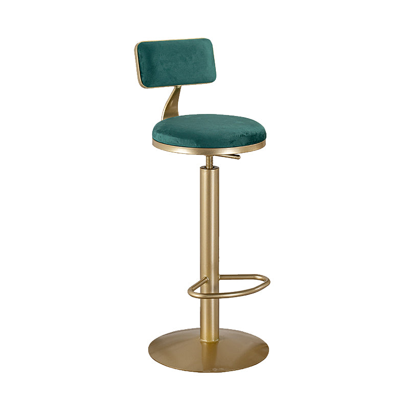 Contemporary Armless Bar & Counter Stool with Adjustable Height