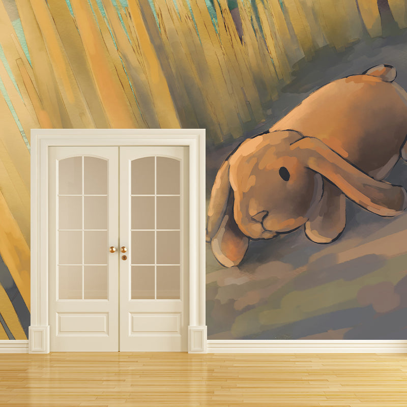 Creative Forest Illustration Mural Waterproof for Living Room and Bedroom Decoration