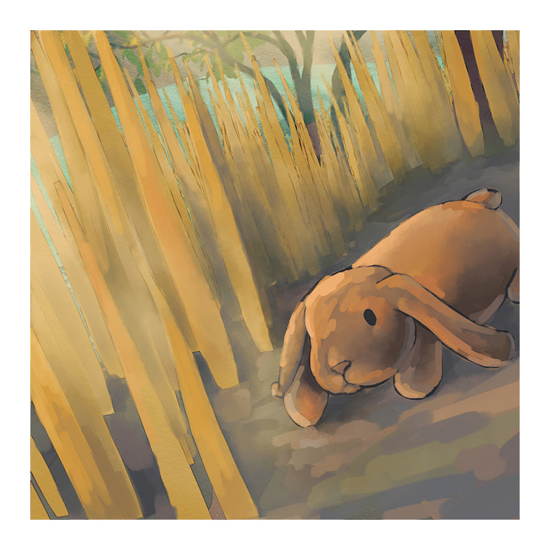 Creative Forest Illustration Mural Waterproof for Living Room and Bedroom Decoration