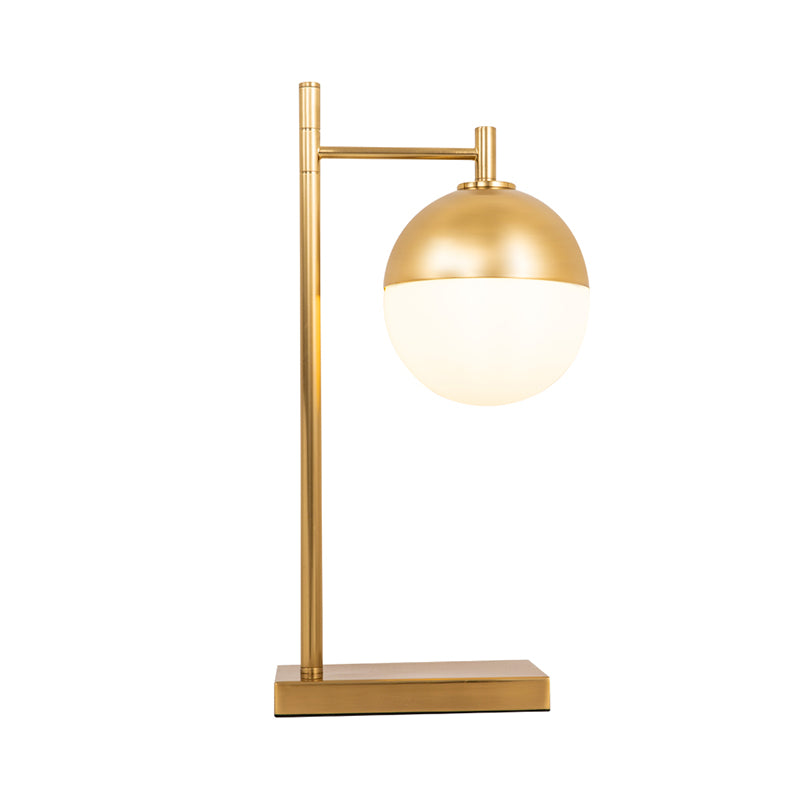 Lampada da comodino globale contemporanea Metal 1 tavolo da letto per camera da letto per la testa in ottone
