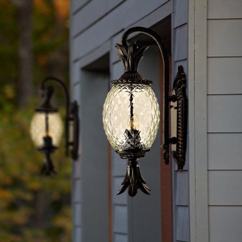 Light Sconce Courtyard Sconce Light Crystal Crystal Crystal Wall Wall Light