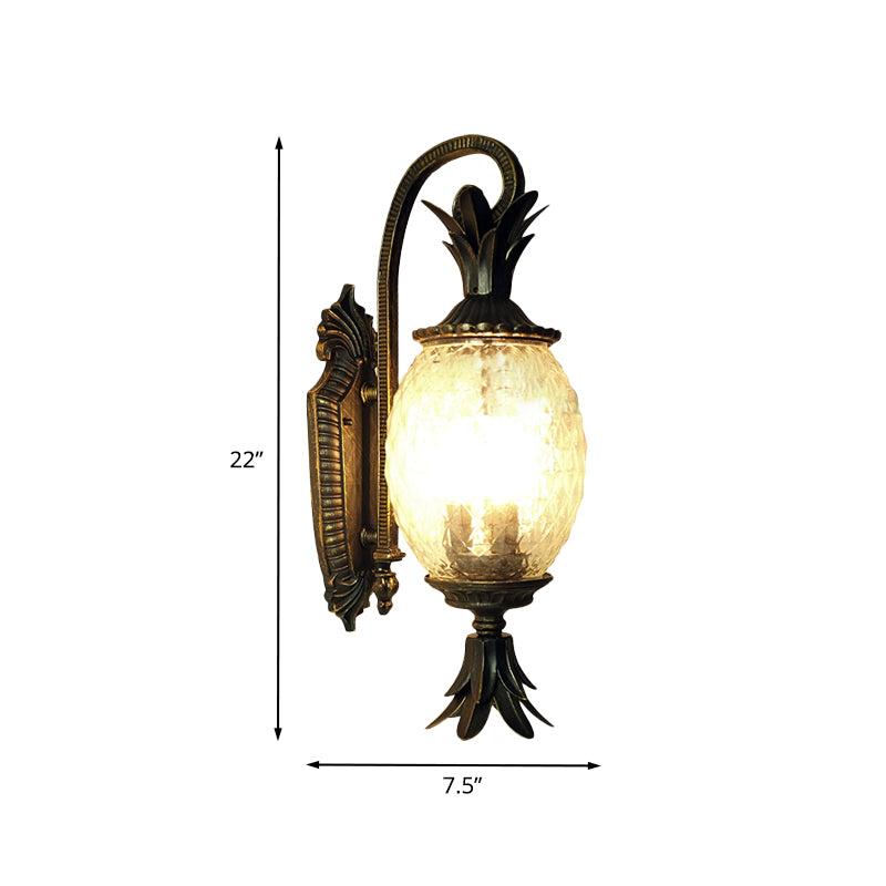 Light Sconce Courtyard Sconce Light Crystal Crystal Crystal Wall Wall Light