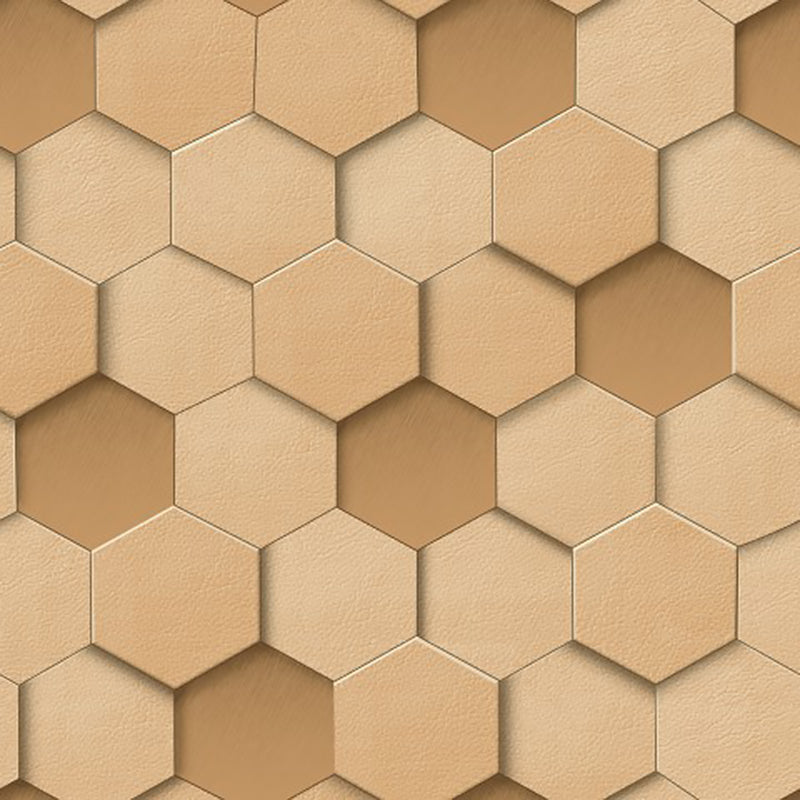 Modern and Simple Wall Decor 3D Print Pentagon Non-Pasted Wallpaper, 33-foot x 20.5-inch