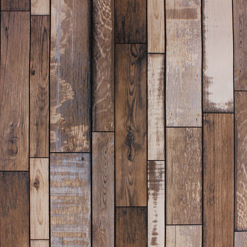 Natural Color Wood Wallpaper Decorative Non-Pasted Wall Covering, 33'L x 20.5"W