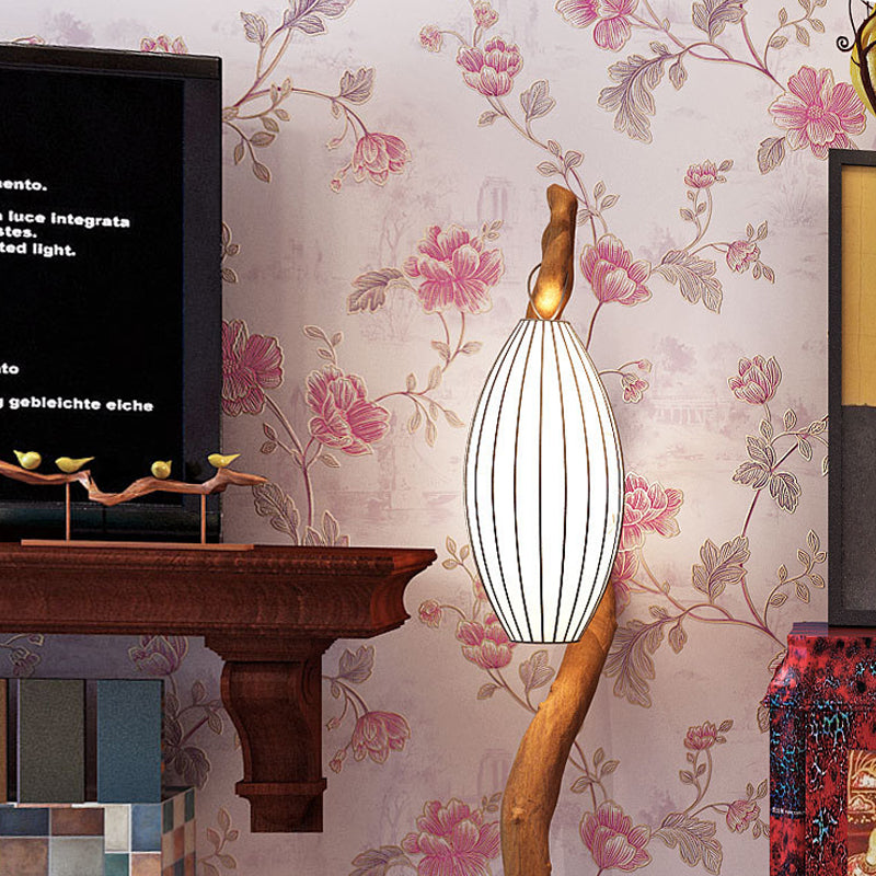 Botanical Peony and Branches Wallpaper Non-Pasted Wall Covering, 31 ft x 20.5 in, Pastel Color