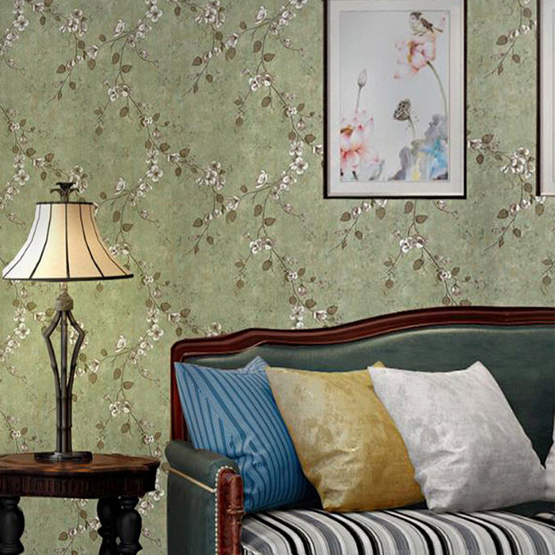 Garden and Countryside Wallpaper Retro American Wall Decor Non-Pasted Non-Woven 31 ft. x 20.5