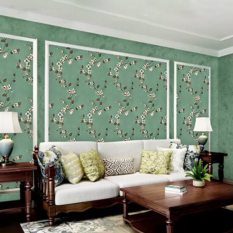 Garden and Countryside Wallpaper Retro American Wall Decor Non-Pasted Non-Woven 31 ft. x 20.5