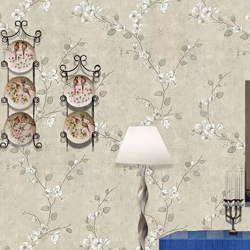 Garden and Countryside Wallpaper Retro American Wall Decor Non-Pasted Non-Woven 31 ft. x 20.5