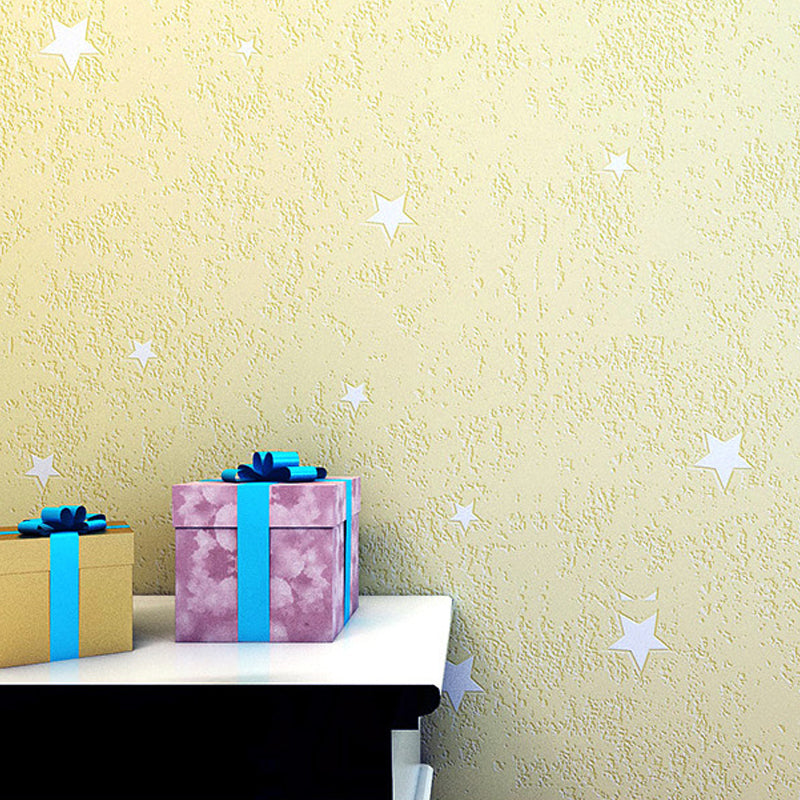 Star Wallpaper for Children's Bedroom Non-Pasted 20.5-inch x 33-foot