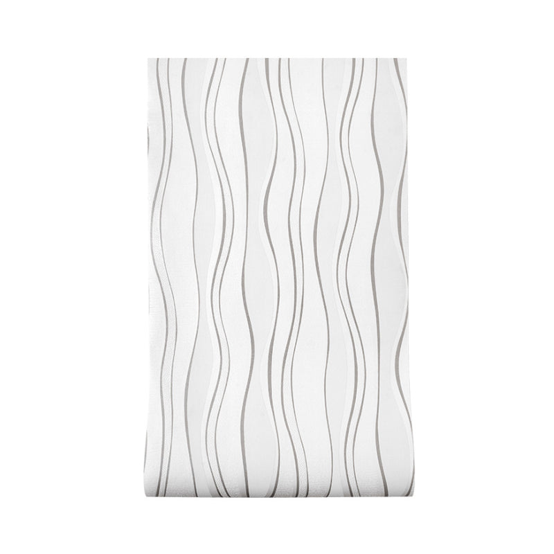 Scandinavian Novelty Lines Wallpaper  for Guest Room Removable 20.5-inch x 33-foot