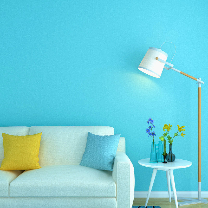 Scandinavian Bright Color Wallpaper Non-Pasted  Wall Covering 33'L x 20.5"W