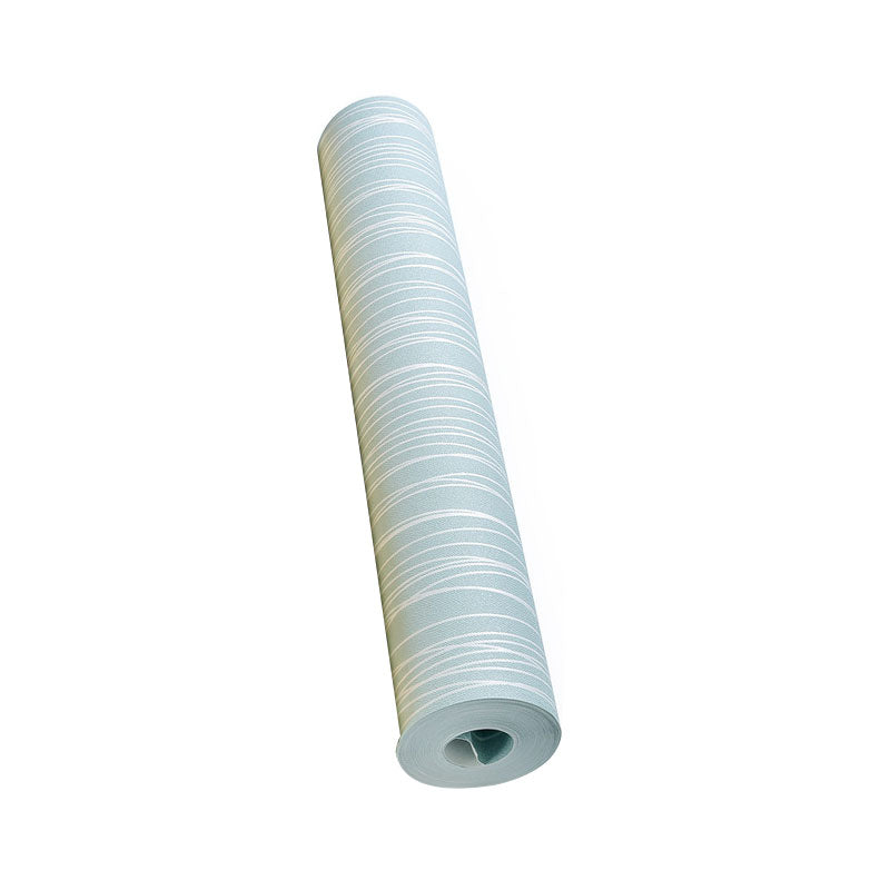 Non-Woven Wallpaper with Pastel Color Stripe and Vertical Line, 31 ft. x 20.5