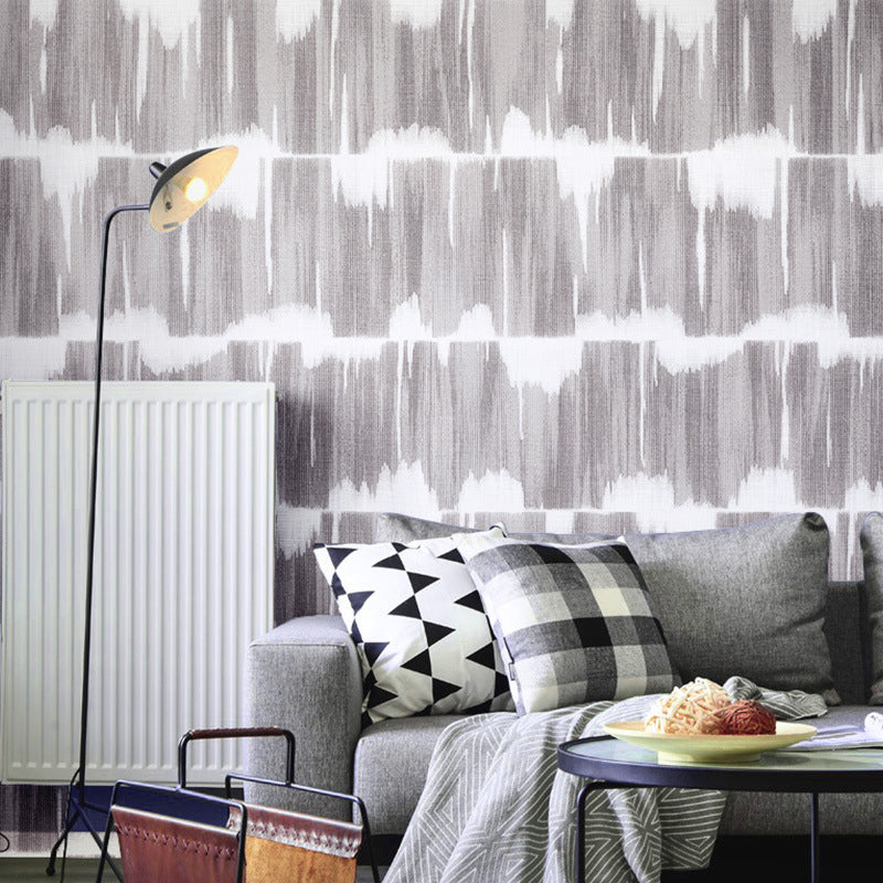 Light Color Wash Painting Wallpaper Water-Resistant Non-Pasted Wall Decor 57.1 sq ft.