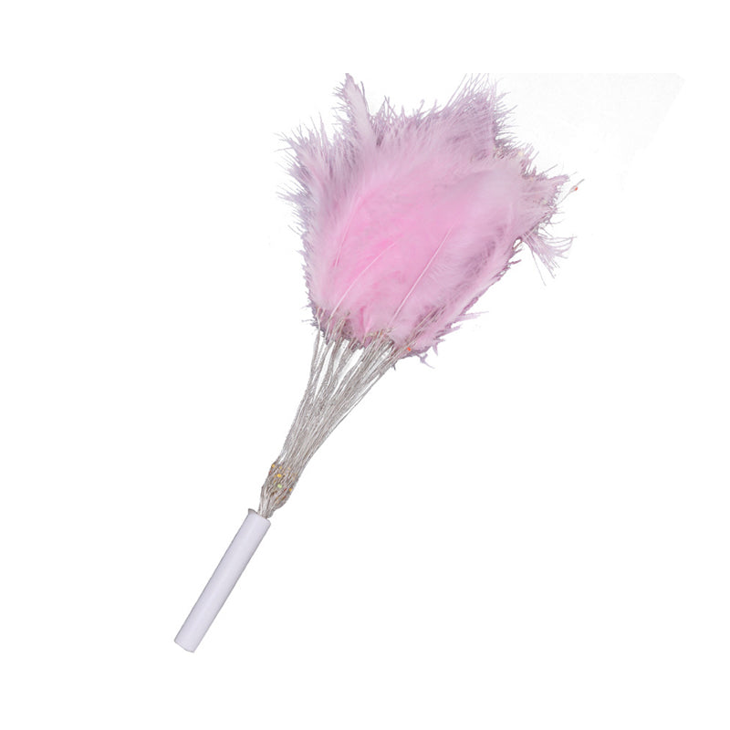 Lampe de table de nuit de feu d'artifice créative Batterie de chambre à coucher / USB Light Light in Pink, Warm / Multi-Color Light