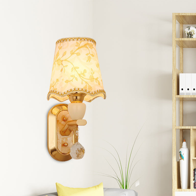 1 lampe murale de la tête de la tête