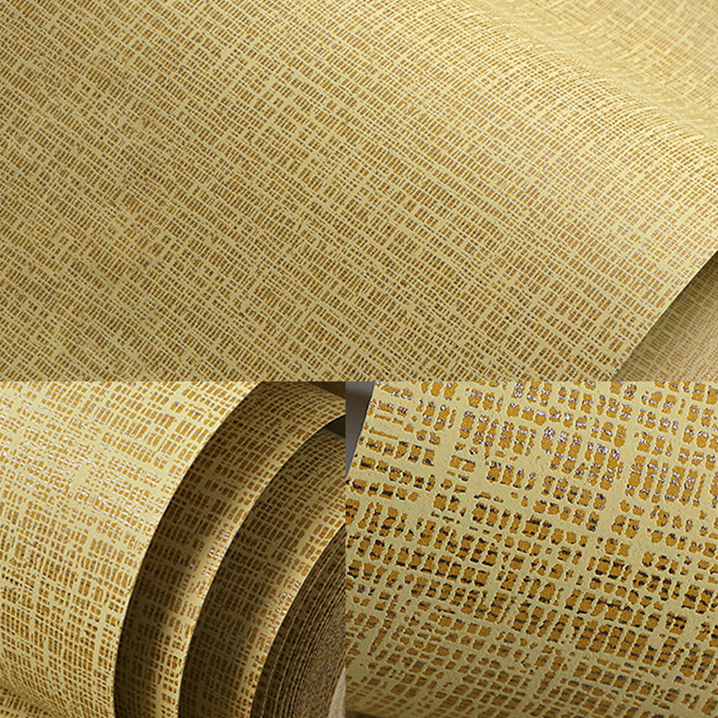 Natural Color Texture Pattern Wallpaper Stain-Resistant Non-Pasted Wall Covering, 20.5 in x 33 ft