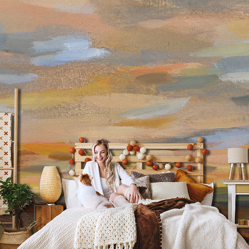 Murales decorativi Crepuscolo e Cielo Dimensioni personalizzate Arte da parete contemporanea per caffetteria