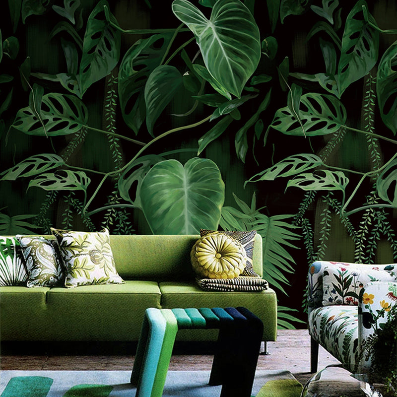 Photo Style Jungle Wall Art Extra Large Mural Wallpaper for Living Room, Made to Measure