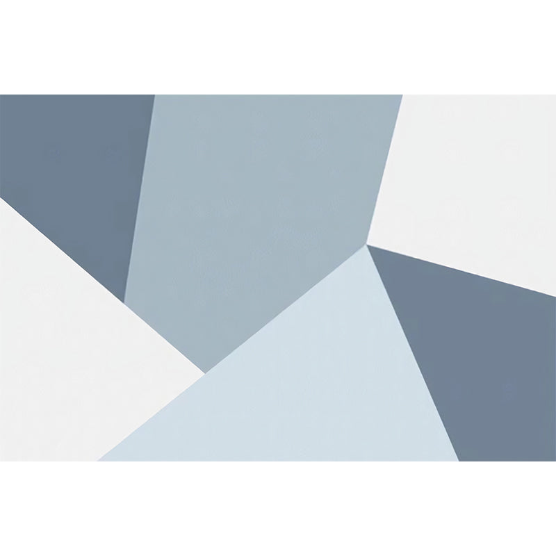 Whole Wall Covering for Accent Wall Color Block of Irregular Design in Fresh Color, Water-Resistant