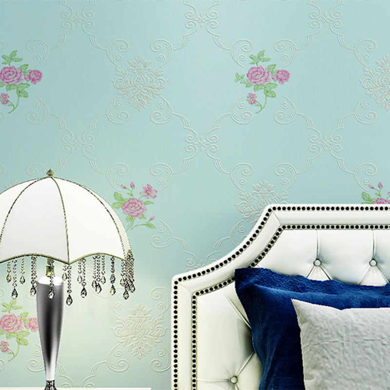 3D Print Blossom Non-Pasted Wallpaper Roll, 31-foot x 20.5-inch, Natural Color