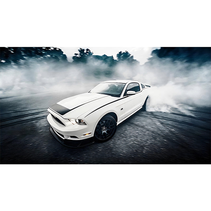 Simple Car and Street Mural for Boy's Bedroom Cool Wall Art, Made to Measure