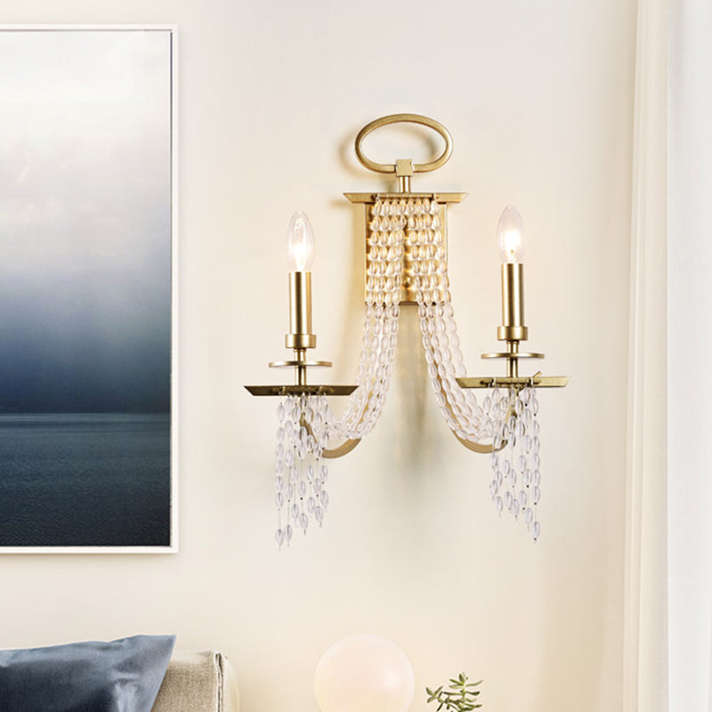 Light Murled Murd Motred modernisme modernisme Gold Finish Bandle Bandroom Wall Lampe murale