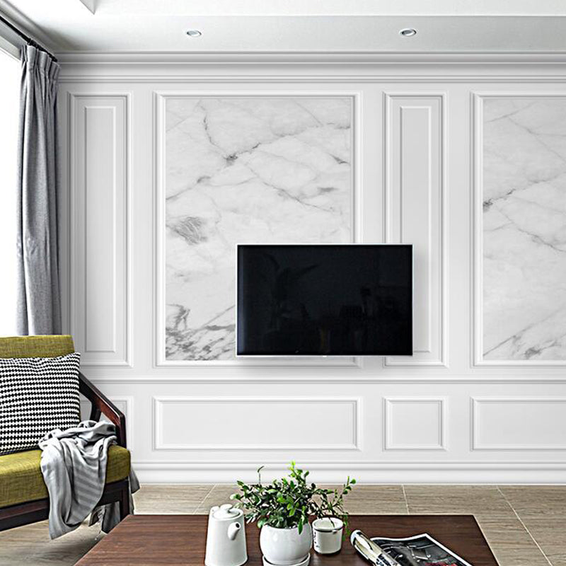 3D Effect Frame Wall Mural for Living Room Decor Contemporary Wall Covering, Made to Measure