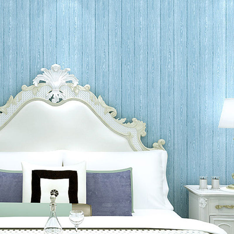 Wood Effect Wall Art in Soft Color, Vintage 31 ft. x 20.5 in Wallpaper Roll for Home Decoration