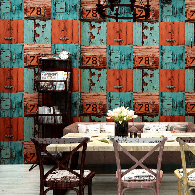 Water-Resistant Maple Wood Wall Decor 090 Nostalgic Wallpaper for Living Room, 57.1 sq ft.