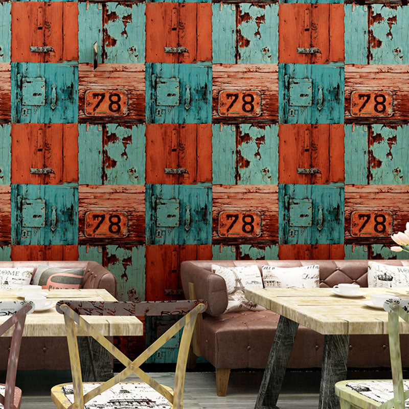 Water-Resistant Maple Wood Wall Decor 090 Nostalgic Wallpaper for Living Room, 57.1 sq ft.