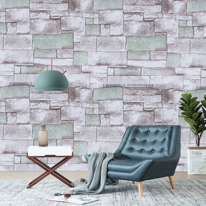 Stain-Resistant Wood Effect Wall Art 96.8 sq ft. Vintage Wallpaper Roll for Bathroom Decor, Self-Adhesive