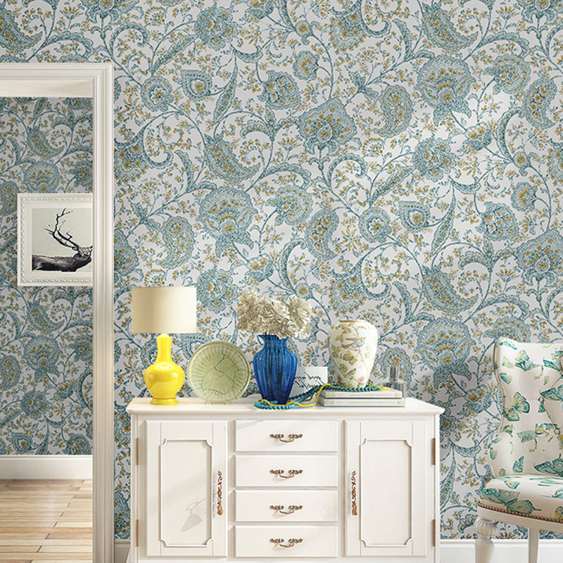 Blossoms Wall Covering Non-Woven Fabric Wallpaper Roll for Accent Wall, 57.1 sq ft., Non-Pasted