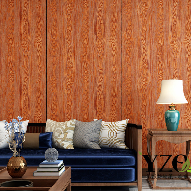 Nostalgic Wood Look Wallpaper in Light Color Living Room Decorative Wall Art, 57.1 sq ft.
