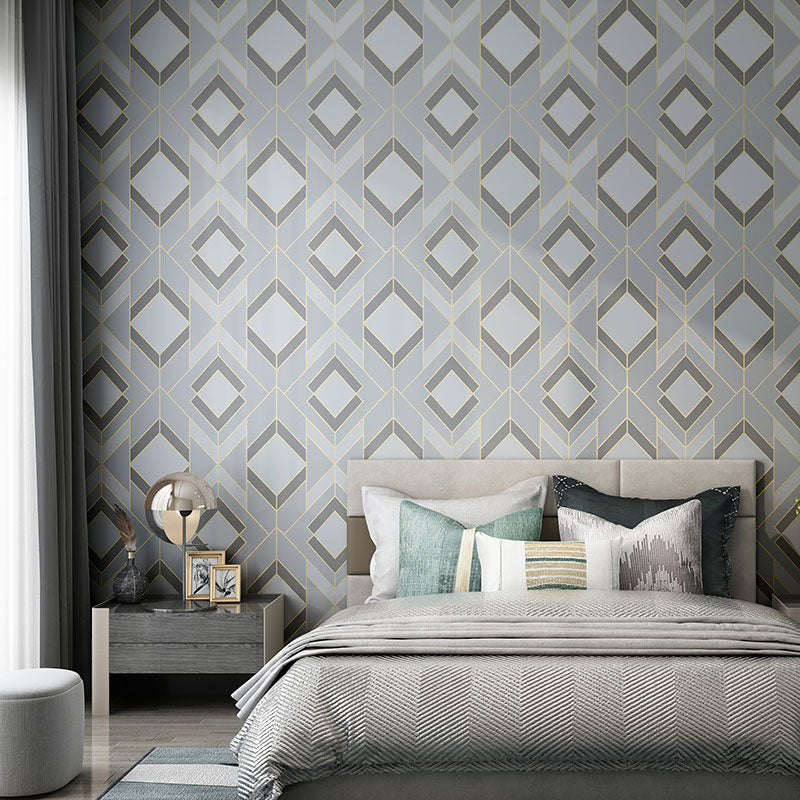 Colorful Harlequin Wallpaper Roll for Guest Room Nordic Wall Covering, 20.5"W x 33'L