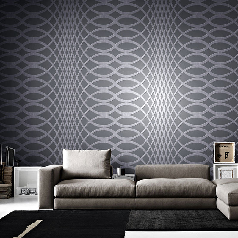 Natural Color Trellis Wall Art Moisture-Resistant Wallpaper Roll for Accent Wall, 57.1 sq ft.
