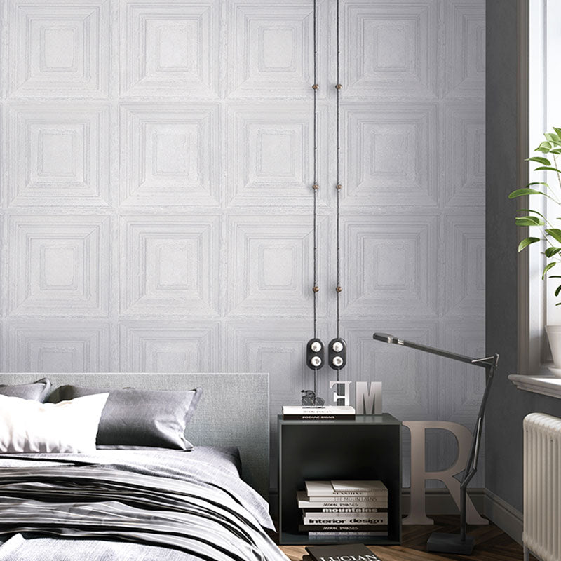 3D Effect Rectangle Wall Covering for Living Room Decor in Natural Color, 20.5-inch x 33-foot