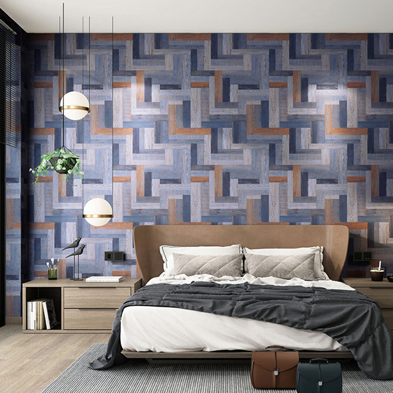 Simple Color Block Wallpaper Roll for Dining Room, Soft Color, 20.5-inch x 33-foot